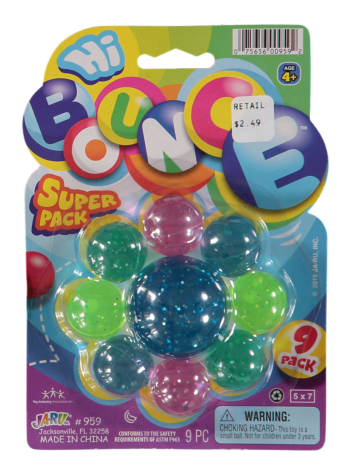 Hi Bounce Super Swirls 5 Pack