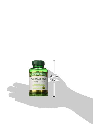 VALERIAN ROOT 450MG CAP 100CT NAT BOUNTY