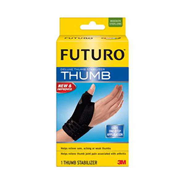 FUTURO THUMB STABILIZER DELUXE BLK SM/MD