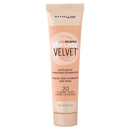 MAYBELLINE New York Dream Matte Mousse Foundation Makeup, Classic Ivory, 0.64 oz