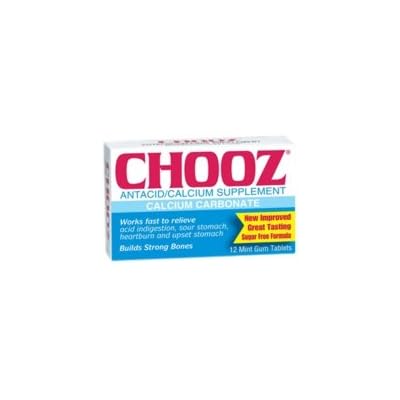 CHOOZ GM 500MG 12 MINT SF