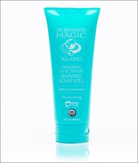 DR. BRONNER'S SHAVE GEL,OG2,BABY UNSCTD