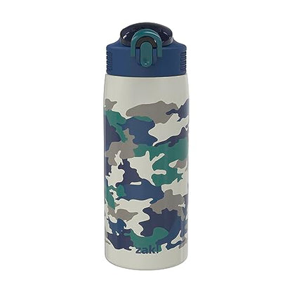 Zak Stainless Steel Vacuum Bottle - Spaceships, 14 oz