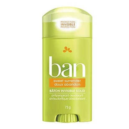 Ban Deodorant 2.6oz Invisible Solid Sweet Simplicity