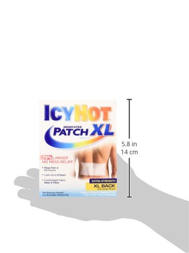 ICY HOT BACK PATCH XL 3CT
