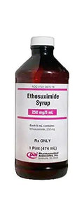 ETHOSUXIMIDE SR 250MG/5ML 473ML