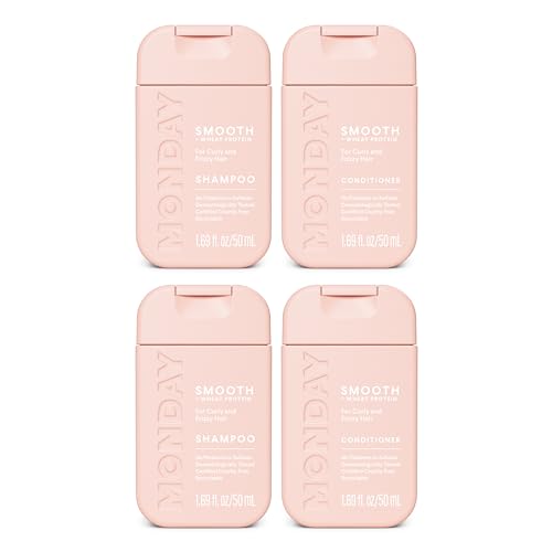 MONDAY Smooth Hair Shampoo - Travel Size, 3 oz