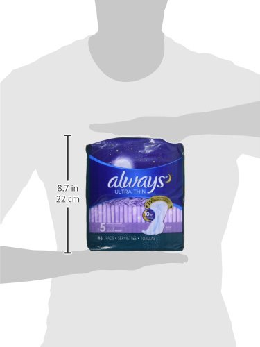 ALWAYS ULTRA THN FLXW XHVY OVN PAD 46CT