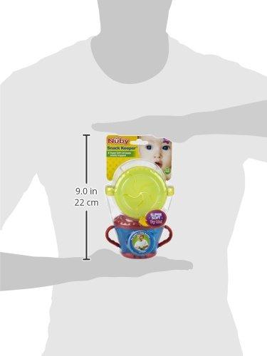 Nuby 2-Pack Snack Keepers - Colors May Vary