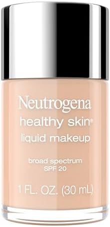 Neutrogena Healthy Skin Liquid Makeup Foundation, 50 Soft Beige, 1 fl. oz