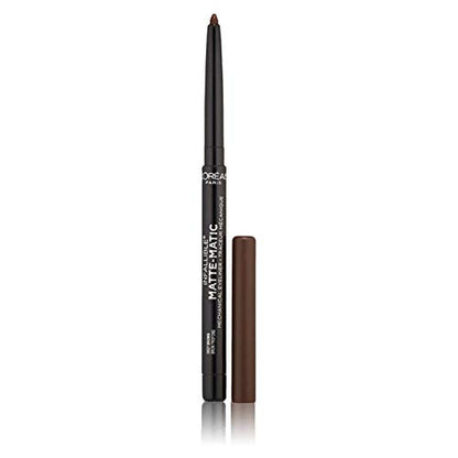 L'ORÉAL PARIS Infallible Matte-Matic Mechanical Eyeliner, 513 Deep Brown, 0.01 oz.