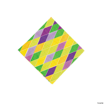 SENSATIONS Beverage Napkins - Prismatic Party, 40 count