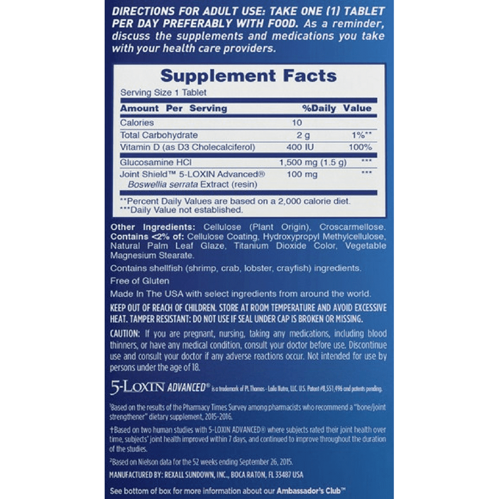 OSTEO BI-FLEX JOINT HEALTH TABLETS 60CT
