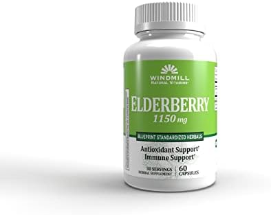 ELDERBERRY 1150MG CAP 60CT WINDMILL