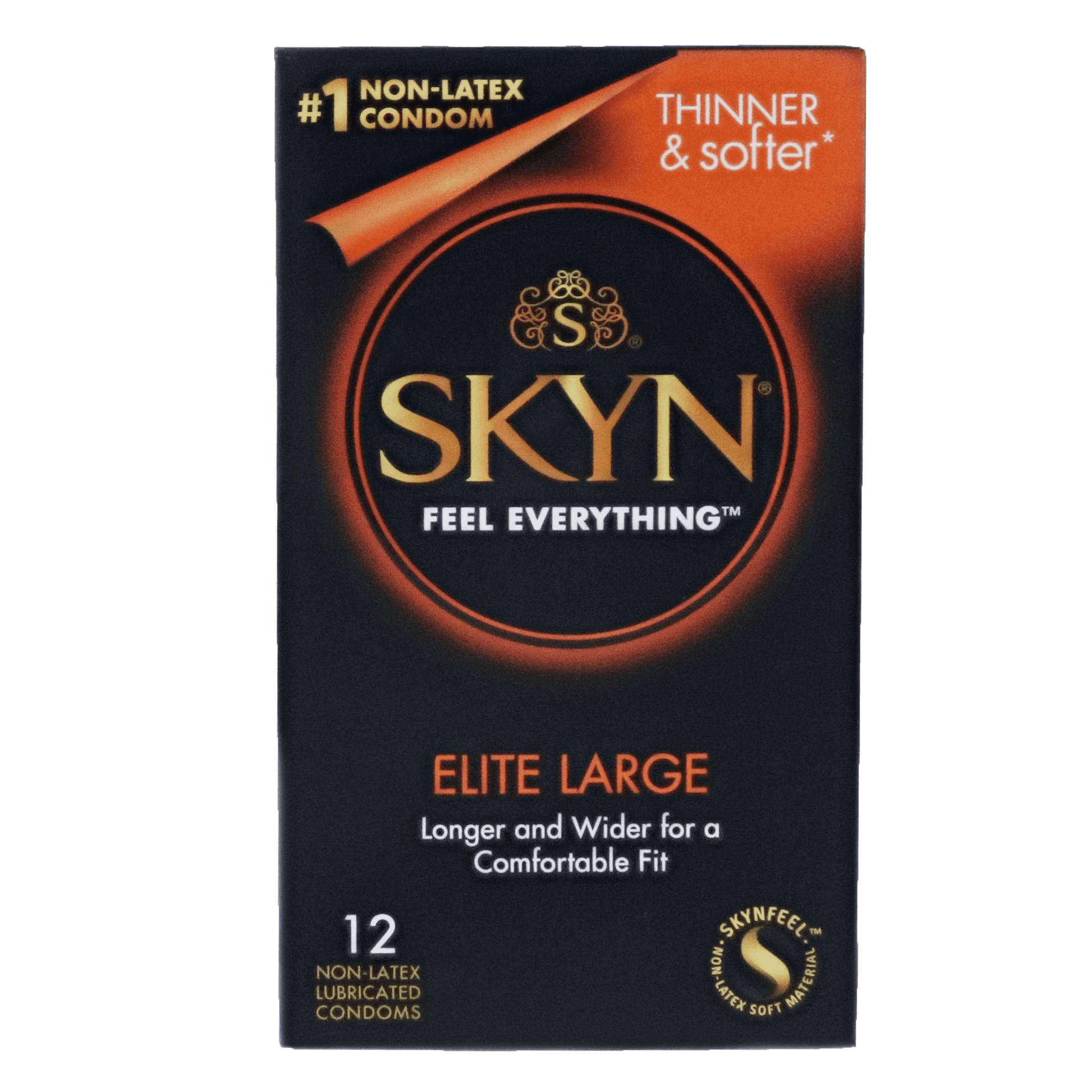 SKYN ELITE LARGE NON LATEX CONDOMS 10CT