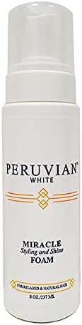 PERUVIAN WHT STYLE&SHNE FOAM 8Z