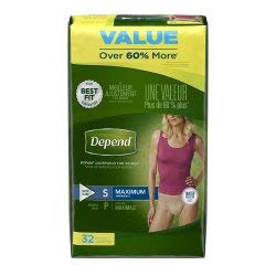DEPEND SIL BF 16 WMN UWEAR SM