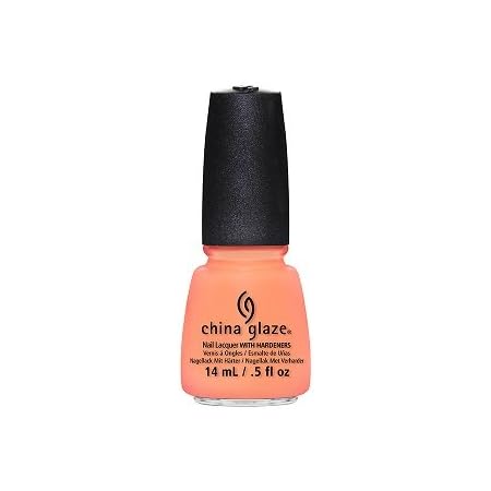 china glaze Nail Lacquer, Matte Finish - Sun Of A Peach