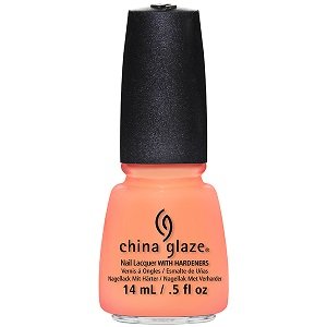 china glaze Nail Lacquer, Matte Finish - Sun Of A Peach