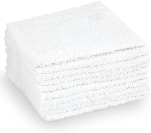 Royal Crest Wash Cloths - White, 2 count