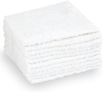 Royal Crest Wash Cloths - White, 2 count