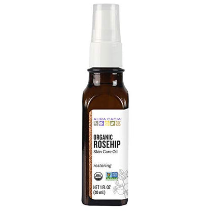AURA CACIA ORGANICS SKIN CARE OIL,OG2,ROSEHIP