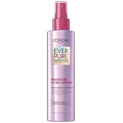 L'ORÉAL PARIS EverPure Moisture Rosemary Oil Conditioner for Dry Hair, 8.5 fl. oz.