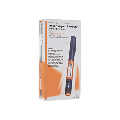 INS ASPART PEN CT 100U/ML 5X3ML