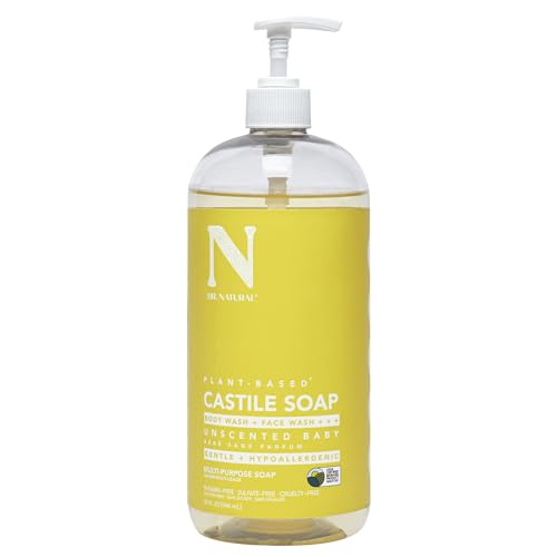DR NATURAL CASTILE SOAP LQ 16OZ