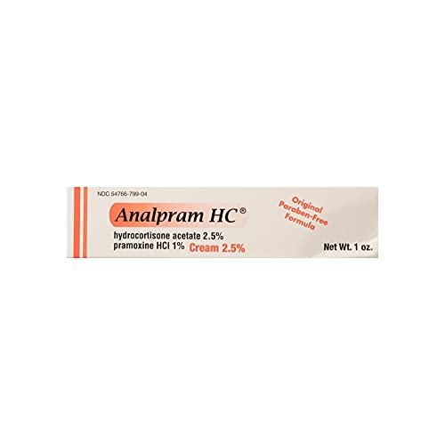 ANALPRAM-HC CR 1-2.5% 30X4GM