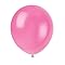 Unique 12" Latex Balloons, 10 count - Bubblegum Pink