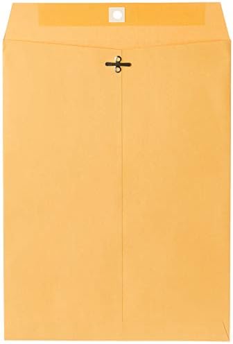 Mead Heavy Weight Clasp Envelopes, 6" x 9", Brown Kraft, 5 ct