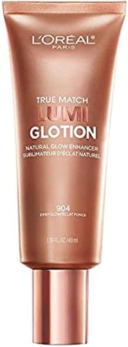 L'ORÉAL PARIS True Match Lumi Glotion Natural Glow Enhancer, Face & Body, 904 Deep Glow, 1.35 fl. oz.