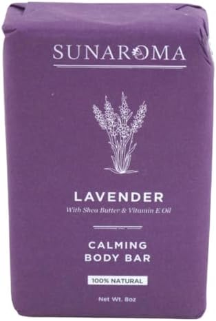 SUNAROMA LAVENDER SOAP 8OZ
