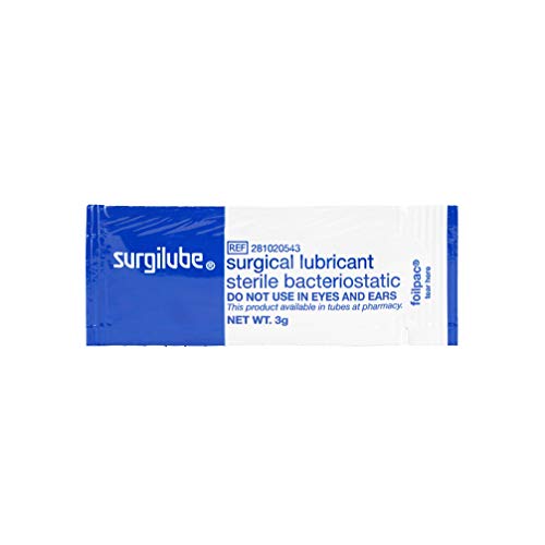 SURGILUBE STERILE FOILPAC 144X3GM