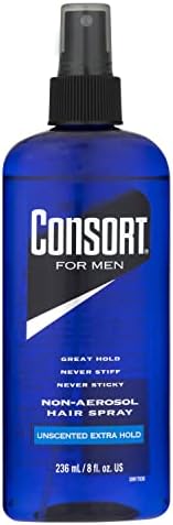Consort Extra Hold Non-Aero Hair Spray Pump Unscented, 8 oz