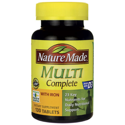 MULTIVIT TABLET 130CT NAT MADE