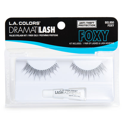 L.A. Colors Dramatilash Deluxe False Eyelash Kit - Foxy