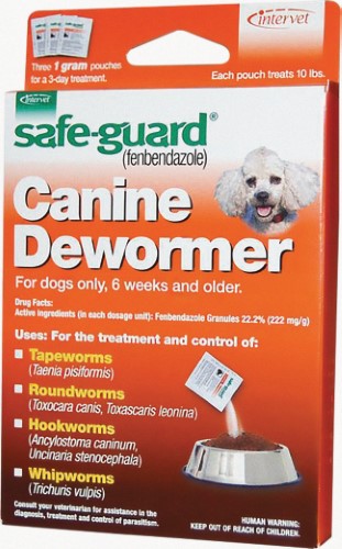 SAFEGUARD CANINE DEWORMER 1GM