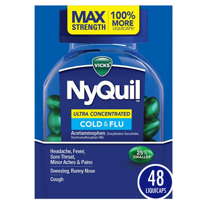 NYQUIL SEVERE COLD & FLU ORIGNL LIQ 12OZ