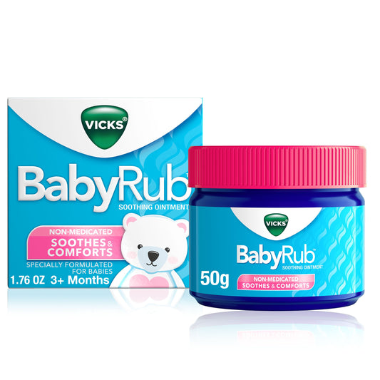 Vicks Babyrub Ointment 1.76oz Soothes & Comforts 3+ Months