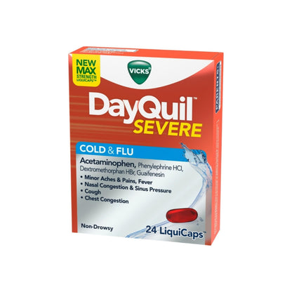 Vicks Dayquil Cold & Flu 8oz Severe