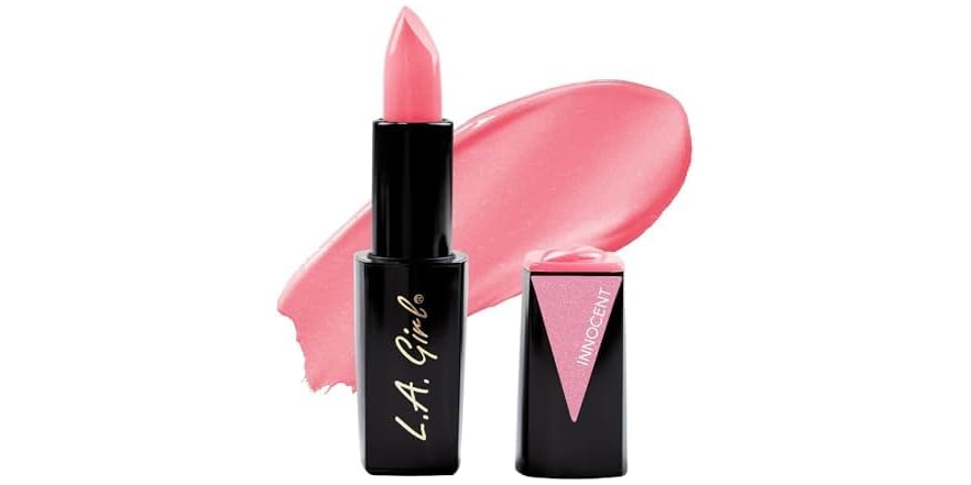 L.A. Girl Lip Attraction Lipstick - Obsessed, 0.11 oz