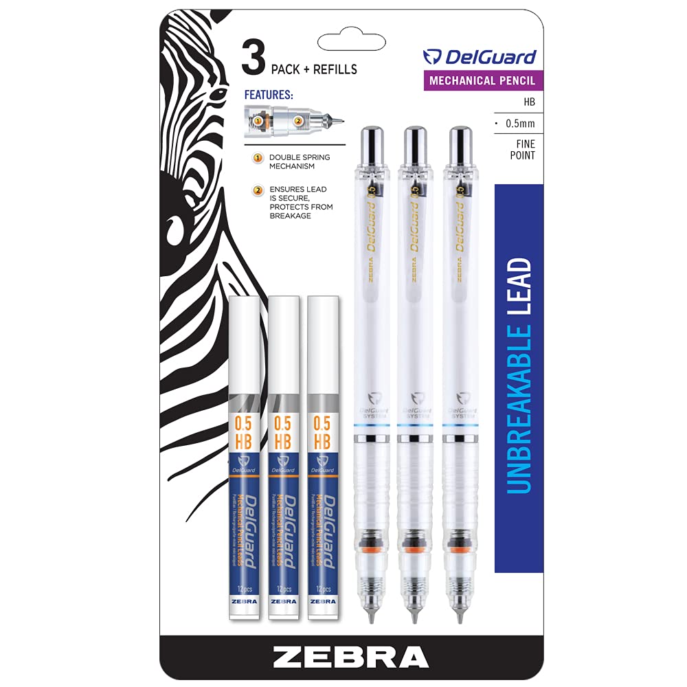 Zebra Mechanical Pencil Fine Point 0.5mm