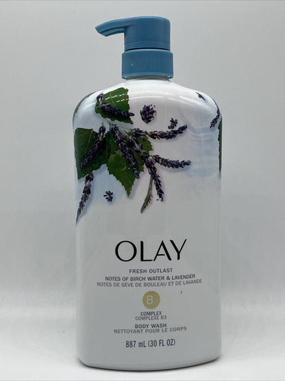 OLAY BDYWSH BIRCH & LAVENDER30Z