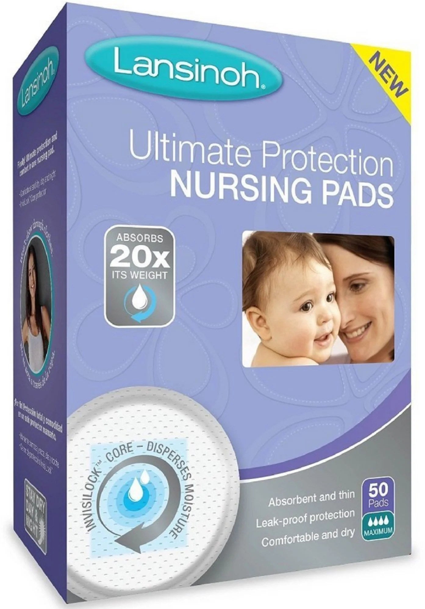 LANSINOH NURSING PAD 36CT