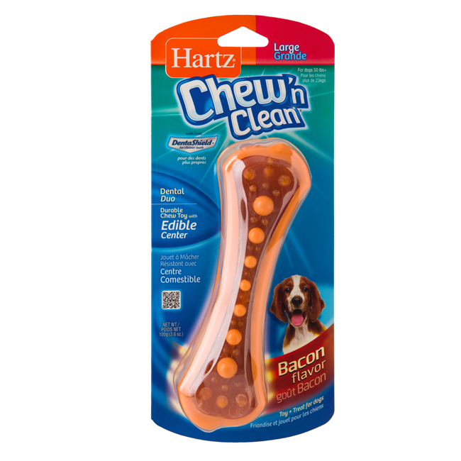 CHEW N CLEAN DENTAL DUO SM/MED