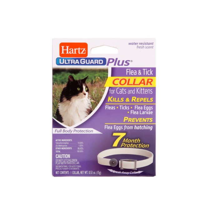 Hartz UltraGuard Plus Flea & Tick Collar for Cats and Kittens