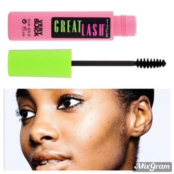 MAYBELLINE New York Great Lash Washable Volumizing Natural-Looking Mascara, 101 Very Black, 0.43 oz