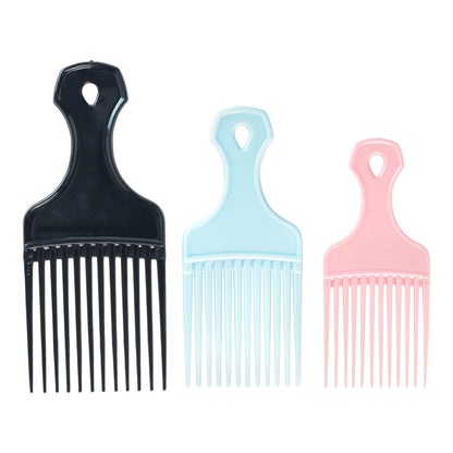 CONAIR Lift & Define Hair Pick Combs - Assorted, 3 Pack